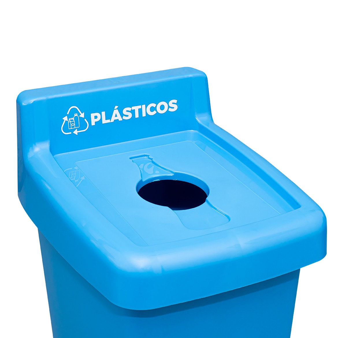 Tacho 50 Lts con tapa de selección de desecho - Imagen 2