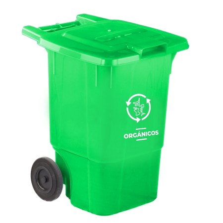 Contenedor 106 Litros tapa plana