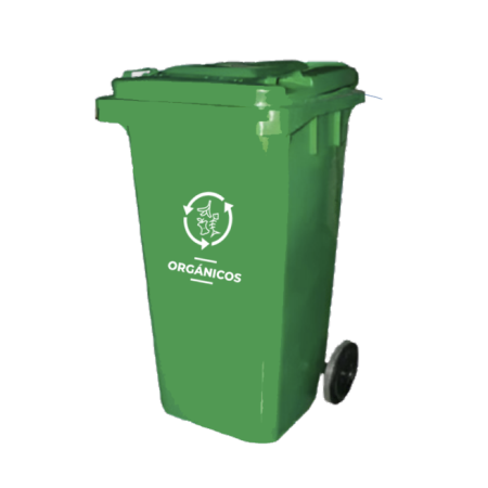 Contenedor 120 Litros tapa plana con pedal