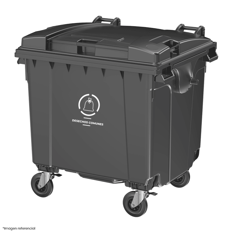 Contenedor 1100 Litros con pedal - Imagen 2